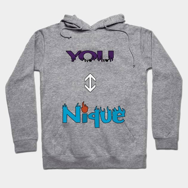 You-Nique Hoodie by DesigningJudy